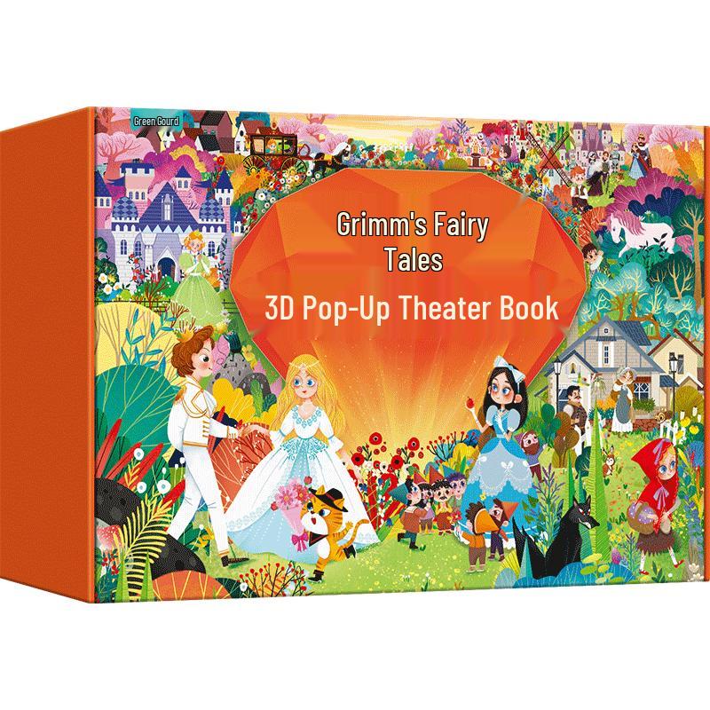 Classic Fairy Tales 3D Pop-Up Book Gift Set