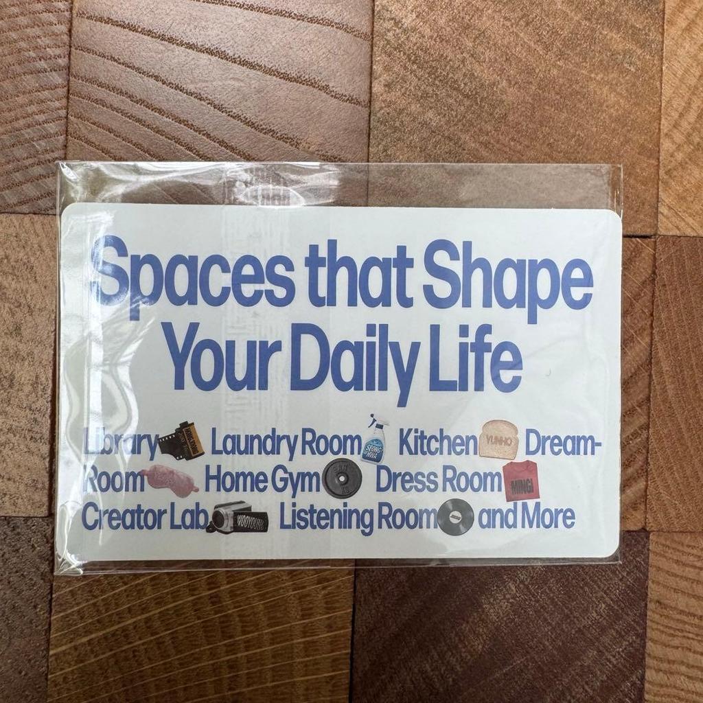 [USED] ATEEZ 8ROOM POPUP Korea Rakidro Jung Ho Mingi Unit