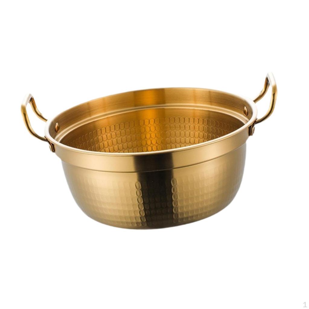 Robuster Ramen-Topf aus Edelstahl für die Hausmannskost