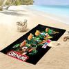 Gremlins: Chaos Unleashed beach towel soft Beach towel for vacation photos quick-drying swim towel Outdoor pool towel seaside printing