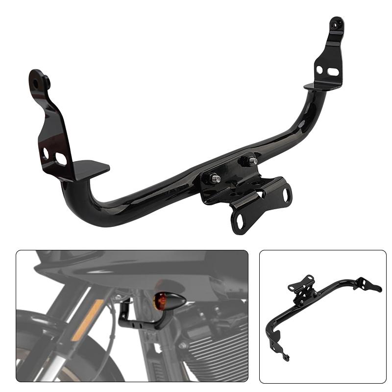 

Front Motorcycle Fairing Lower Support Bracket Accessories Fit For Harley Low Rider ST FXLRST 2025-2025 El Diablo FXRST 2025 чёрный
