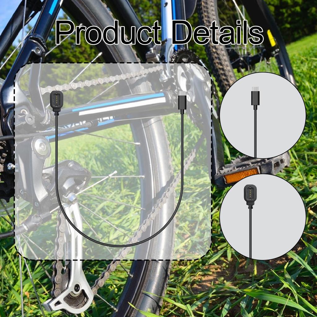 Cable de carga para bicicleta Plug and Play Desviadores electrónicos Parte para Sistema Di2 de 12 velocidades Bielas con potenciómetro R9200P R8100P