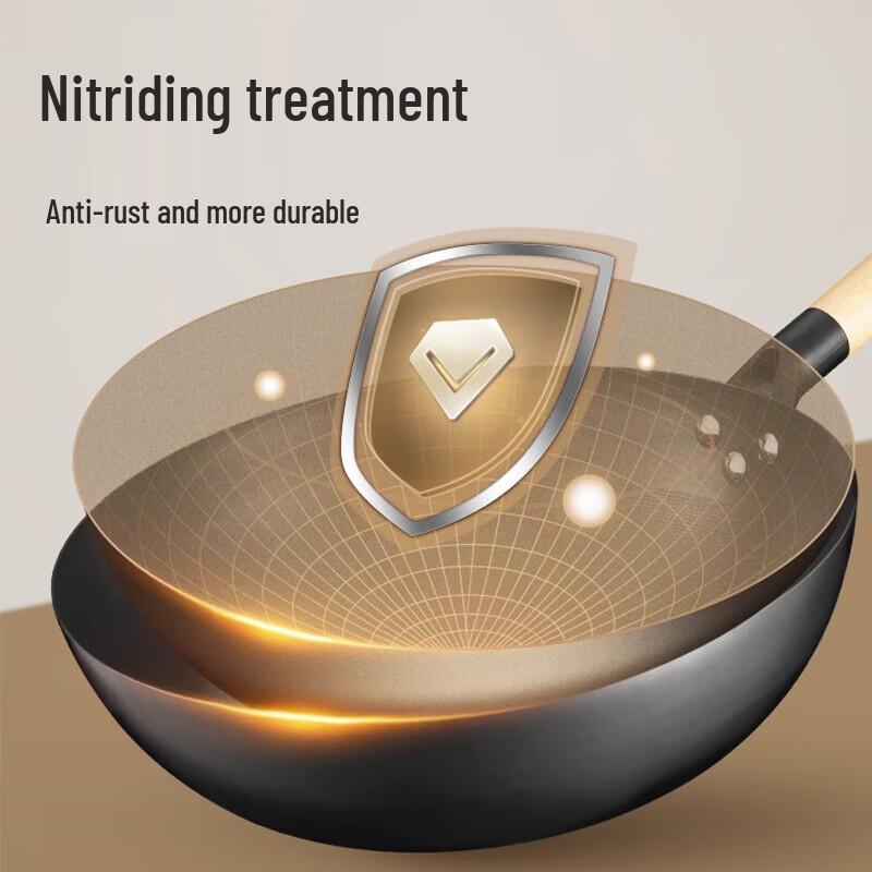 

COOKER KING Fine Iron Stir-fry Wok