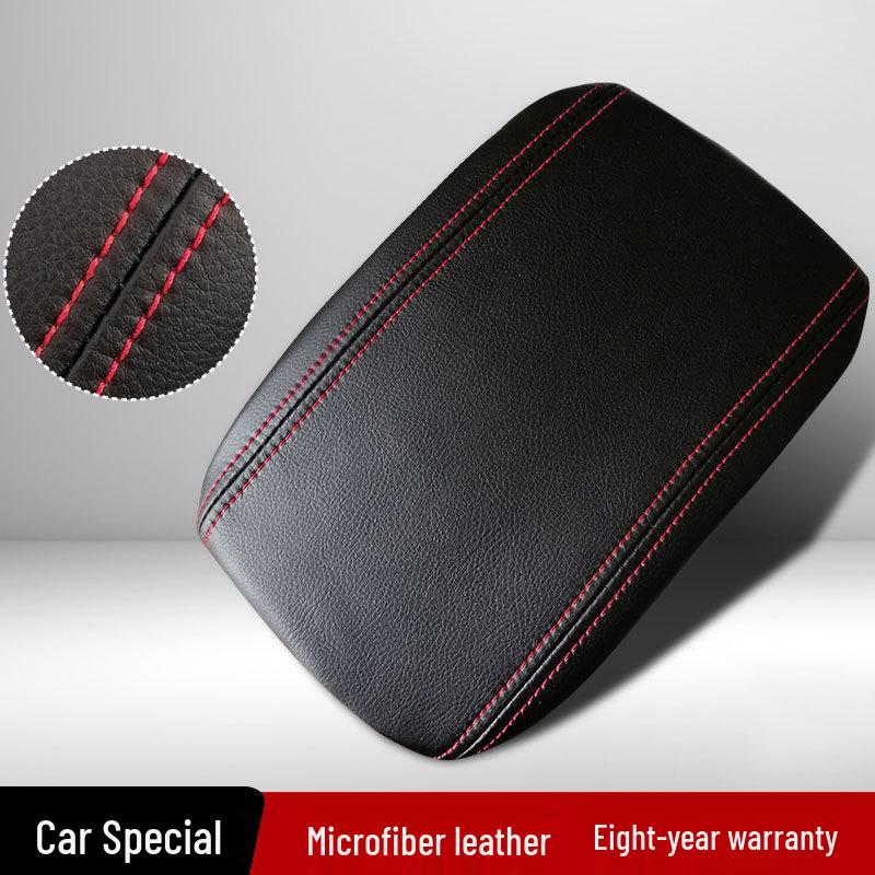Hyundai iX35 18-20 Armrest Box Leather Cover - Protective Interior Modification Pad