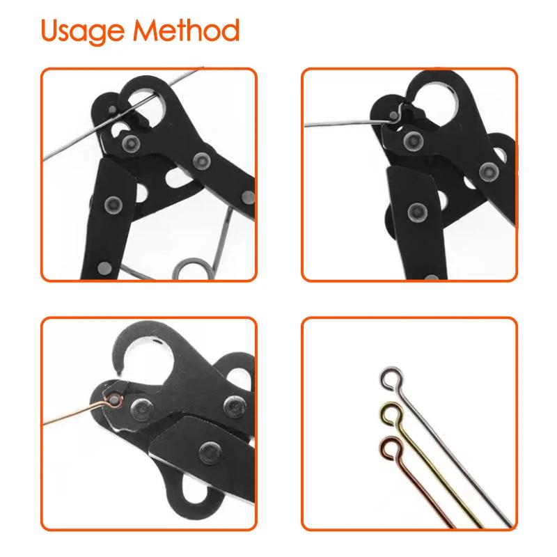 1.5/2.25/3.0mm Wire Rolling Plier Round Nose Pliers for Wire Winding Bending Repair Jewelry Making Tool DIY Wire Wrapping Tool