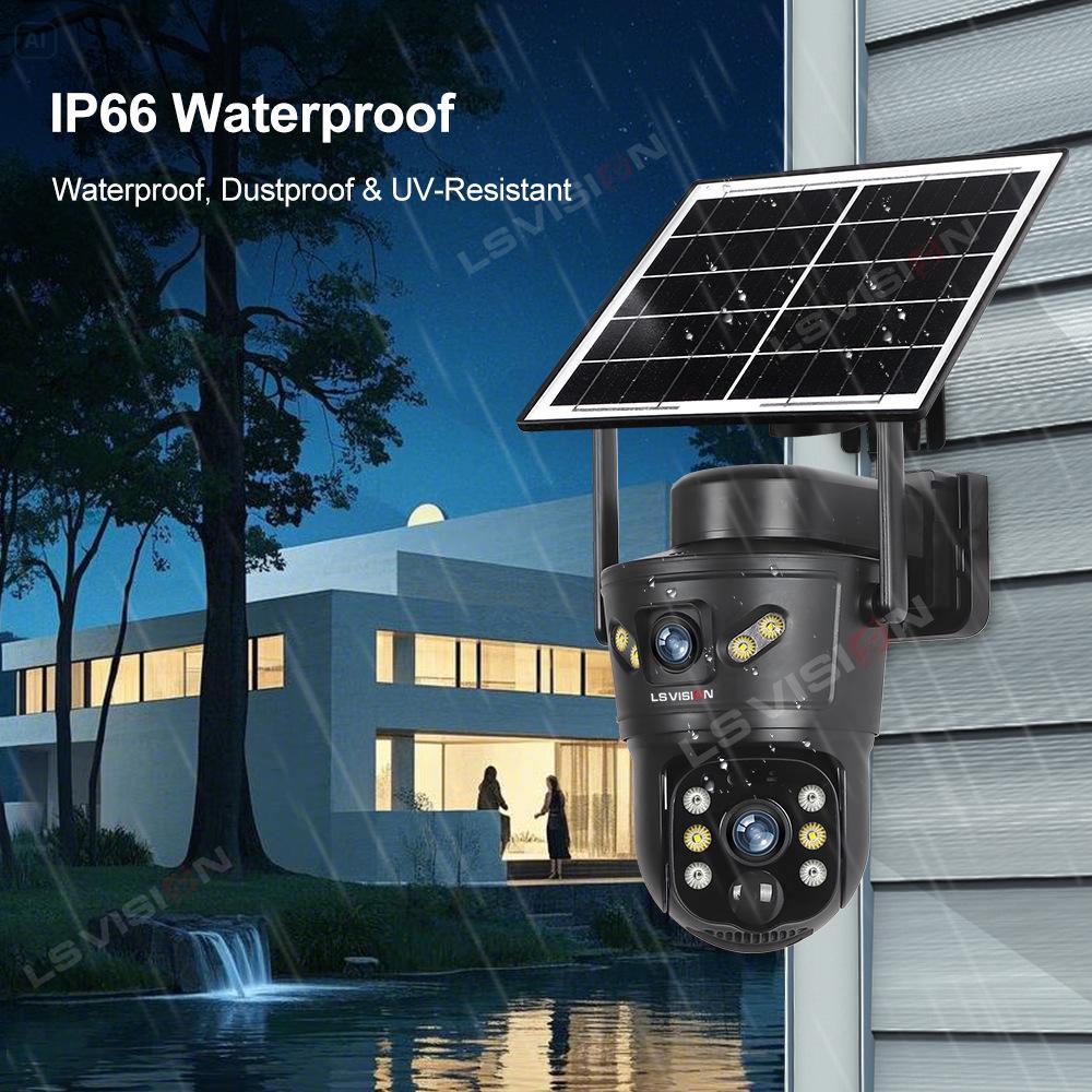 V380 4G Solar Wireless Monitoring Camera 2025 Model