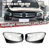 For Mercedes-Benz W253 GLC 200 250 300 2016-2019 Car Headlight Lens Cover Head Light Lamp Shade Shell Lens Case-A99D