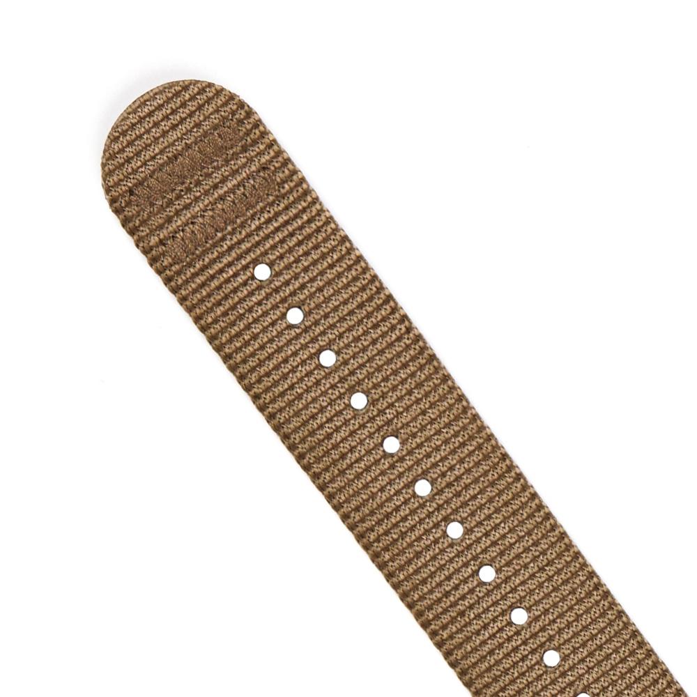 Beleutuchi B-Type Heavy Duty Nylon Nato Band 22Mm Dark Khaki X High Polish