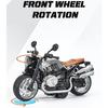 1/12 Měřítko R Nine T Retro Motocykly Simulace Alloy Vintage klasický model motocyklu do sbírky Dětské autíčko