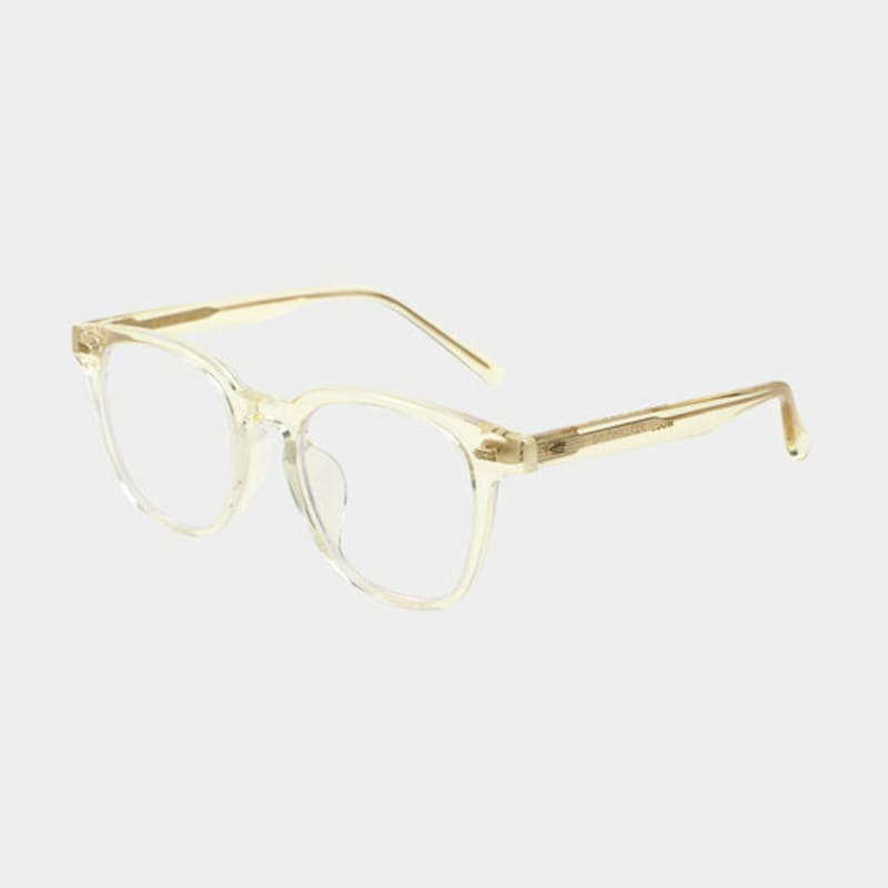 DAYWALKER Zeiss Lens Unisex Blue Light Blocking Horn-Rimmed Glasses WOOD C15