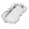 Vintage Jewelry Tray Multifunctional Exquisite Metal Decorative Tray for Dessert Fruit Snacks