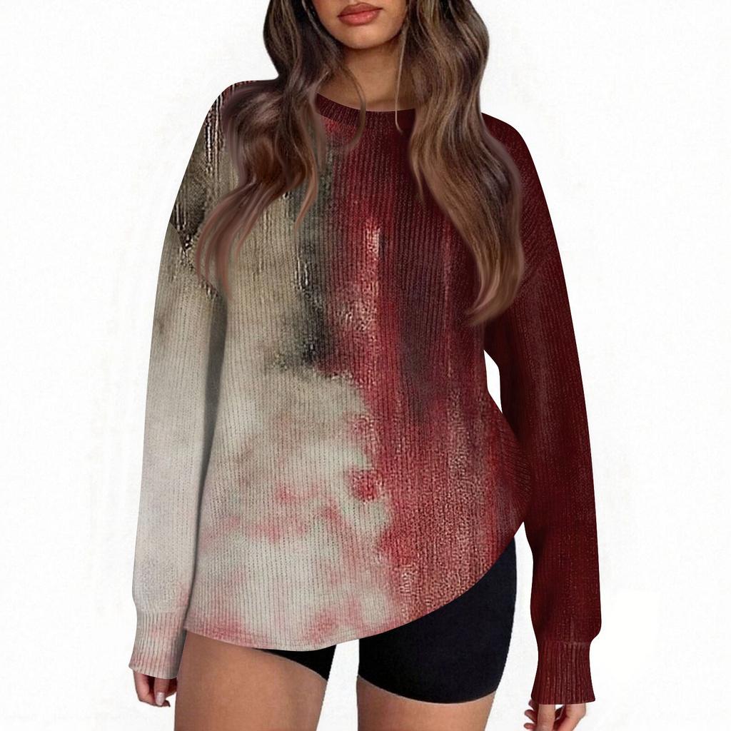 Women's Daily Casual Tops  Knitted Sweater