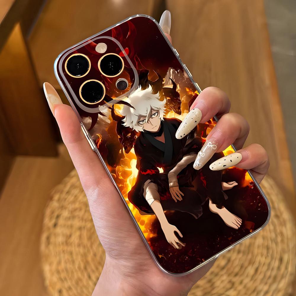 

Anime Hells Paradise Phone Case For IPhone 17 16 Pro Max 15 14 13 11 12 Mini Xs X Xr 7 8 Plus Se Transparent Cover iPhone 13 Pro