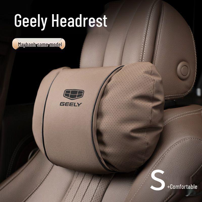 Geely Car Headrest Neck Protection Pillow: Compatible with Xingrui, Xingyue L, Binyue Cool, Boyue, I, Emgrand Models