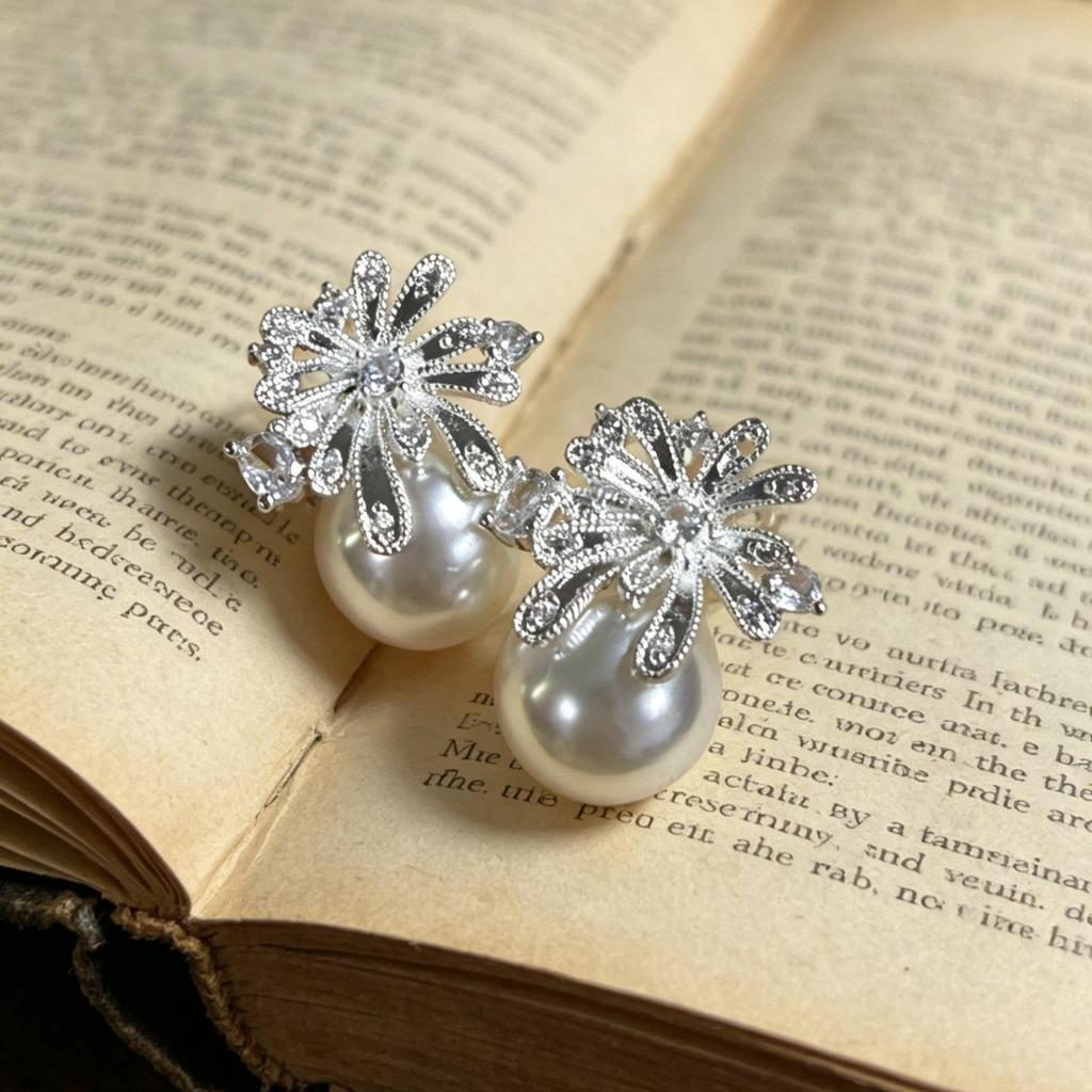 Vintage Black Series Stud Earrings 925 Silver Needle Minimalist High-End Personality Accessories for Women