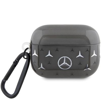 Mercedes Meap28Dpmgs Airpods Pro 2 (2022/2023) Cover Czarny/Black Large Star Pattern