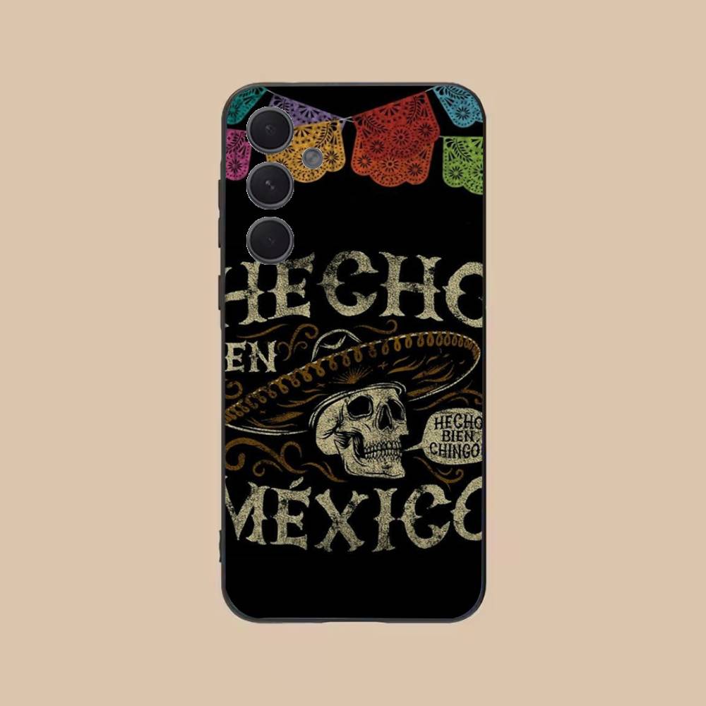 M-Mexican Catrina Skull  Phone Case For Samsung S25,24,21,22,23,20,S30,Ultra,Plus, Fe,5G Silicone Cover SamsungS20lite