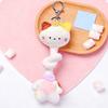 Flexible Structure Long Neck Stuffed Doll Twistable Animal Key Chain  Gift for Girls