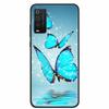 For TCL 205 Cases Fashion Silicone Soft TPU Protective Covers for TCL205 Phone Cases Floral Fundas for TCL 205 4187D 2021 Coque