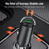 ISGTDRM 100W Mini Car Charger Fast Charging for iPhone QC3.0 PD USB Type C Car Mobile Phone Charger for Xiaomi Samsung Huawei