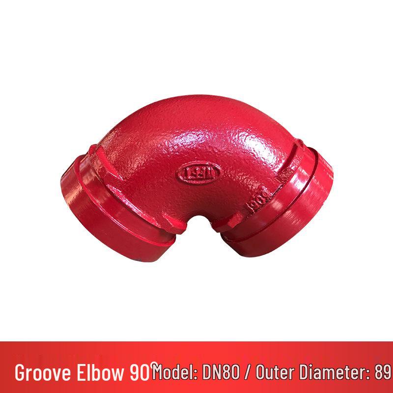 Firefighting Grooved Clamp Reducing Tee Fittings