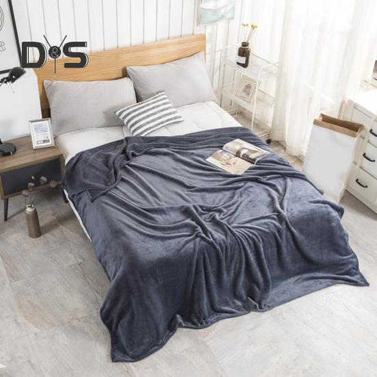 Φανελένια Κουβέρτα Πυκνωμένη Διπλής Όψης Χνούδι Βελούδινη Μονόχρωμη Γραφείου Ύπνου Φοιτητική Εστία Σπίτι Κρεβάτι Καναπές Ταξίδι Άνετη Ζεστή Χειμωνιάτικη Κουβέρτα