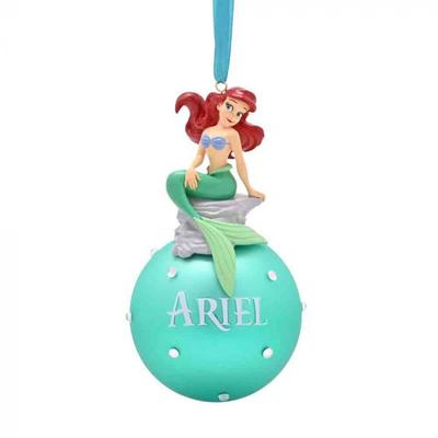 Disney-Weihnachts-Arielle auf Glaskugel