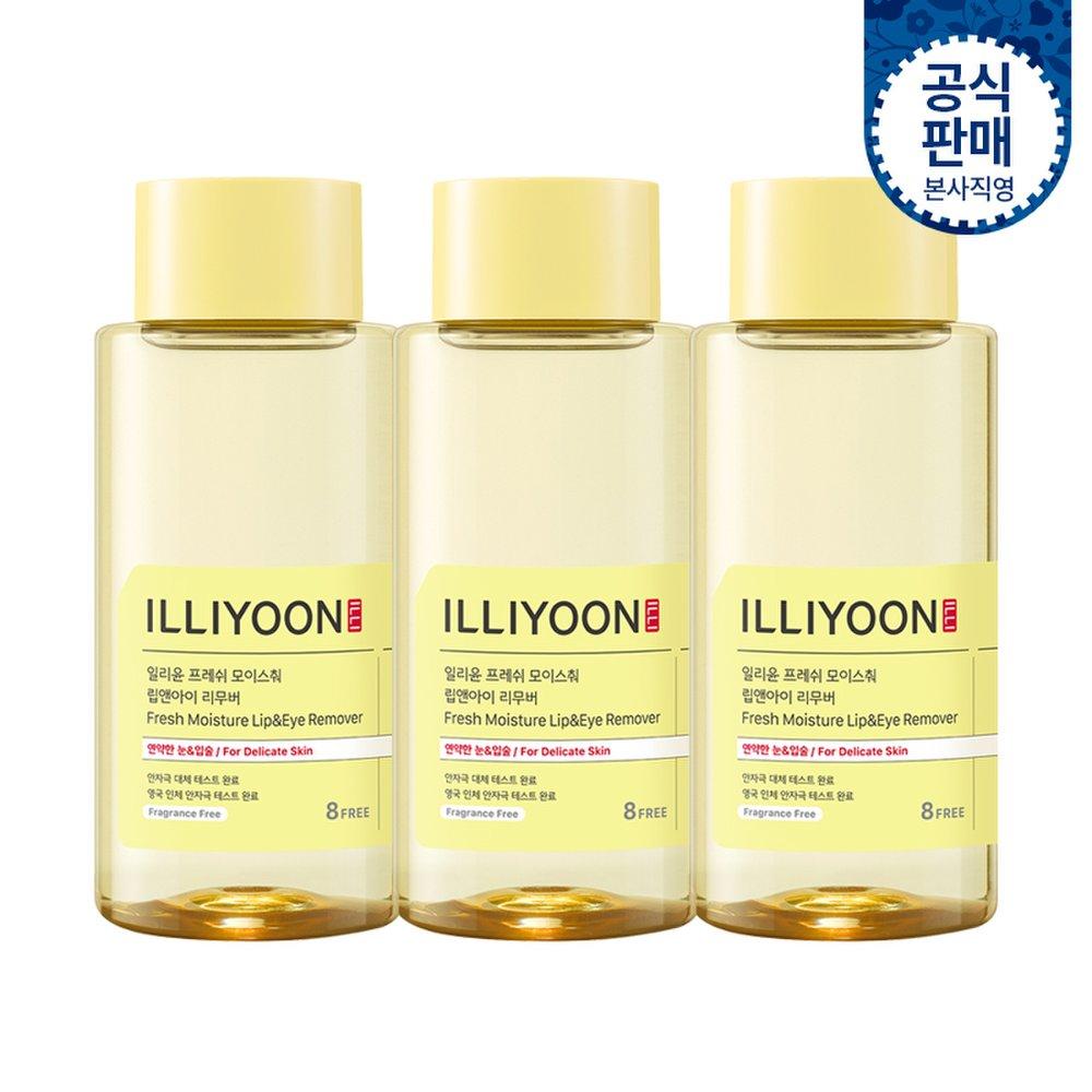 

ILLIYOON Fresh Moisture Средство для снятия макияжа с губ и глаз 300 мл 3 шт.