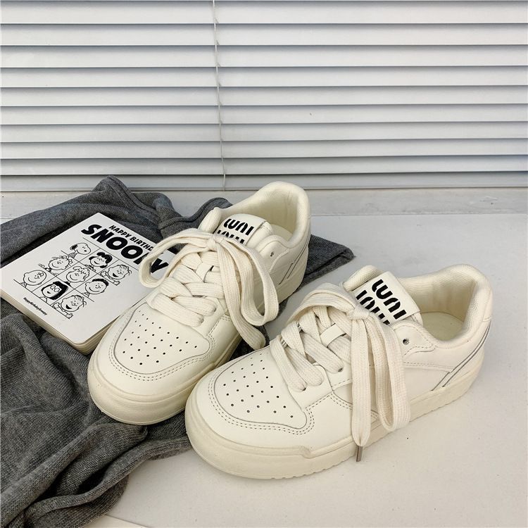 Dopamin nisch brödskor damplattform nya sommar mångsidiga damskor vardagliga boardskor