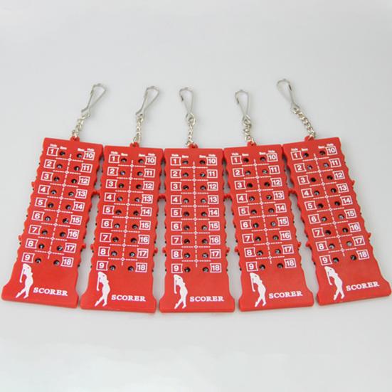 Golf Scoreboard Anti-crack Waterproof Clearly Marked Thickened Golf Scoring Metal 18 Hole Golf Stroke Putt Score Counter Golf Sport