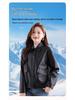 Women's 2025 Slimming Fleece-Lined PU Leather Motorcycle Jacket - Spring/Autumn Fashion