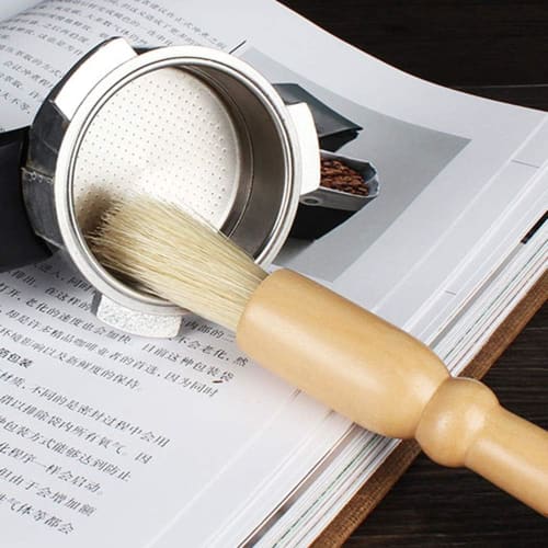 Cluoling Coffee Grinder Cleaning Brush, 2 Styles, Cleaning Tool, Coffee Brush, Coffee Mill Maintenance Brush, Cleaning Brush, Pack of 2