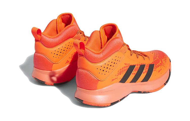 adidas Cross 'Em Up 5 Wide J 'Solar Rot Schwarz' HQ8494