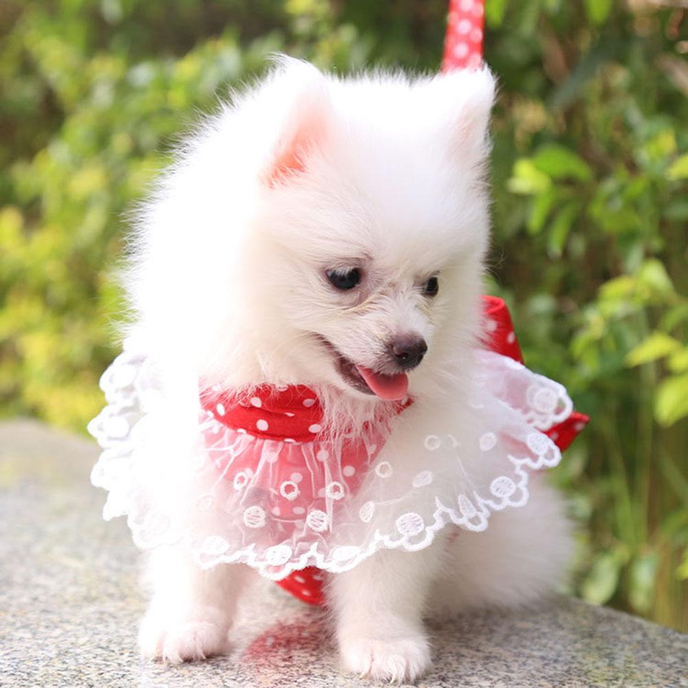 Dog Cat Bow Chest Harness Leash Comfortable Puppy Small Dogs Harnesses Vest for Party Shopping