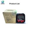 HT107E/B/D Intelligent Ground Wire Tester Socket Tester Voltage Frequency Line Power Tester LCD Plug Phase Meter Socket Tester