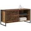 TV Stand 100 X 36 X 49.5 Cm Reclaimed Wood Engineered Wood