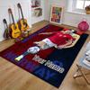 Haaland Design Area Rug Personalized Name- Non-Slip, Soft & Cozy Floor Mat for Living Room, Office - Indoor/Outdoor Carpet