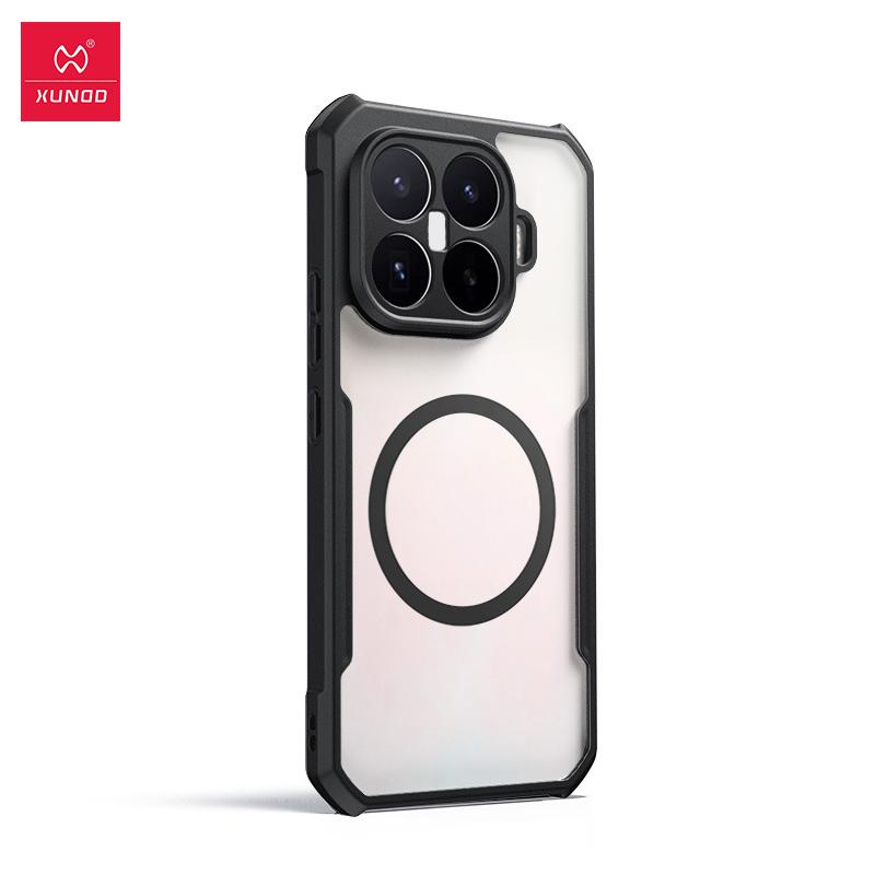 For Xiaomi 17T Pro Casing For Xiaomi 17T XUNDD Shockproof Protective Case With Magnetic Ring Matte Transparent Phone Cover