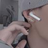 Hip Hop Simple Cross Trend Women Hollow Metal Ear Studs Geometry Men Earrings Korean Style Earrings