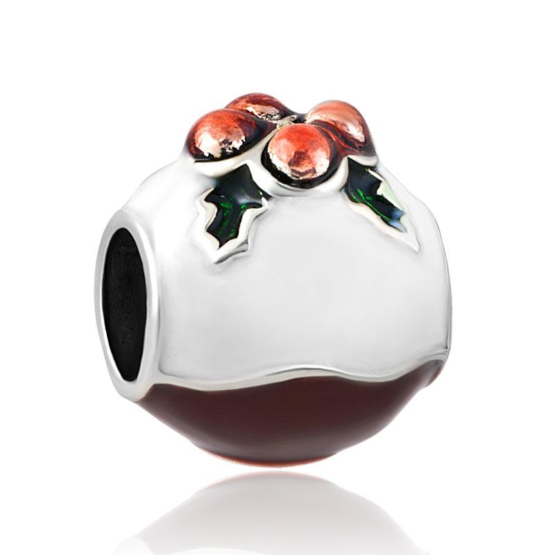 Copper Christmas Day Series Bead Santa Claus Gift Elk Charms Fit Women'S Jewelry Festival Birthday Diy Bracelet