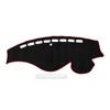 HOPESPANNER Dashboard Mat for Honda Odyssey Dashboard Protective Car Dash Suede Reduces Interior Custom Heat Black with Red Drive Only RB3/RB4