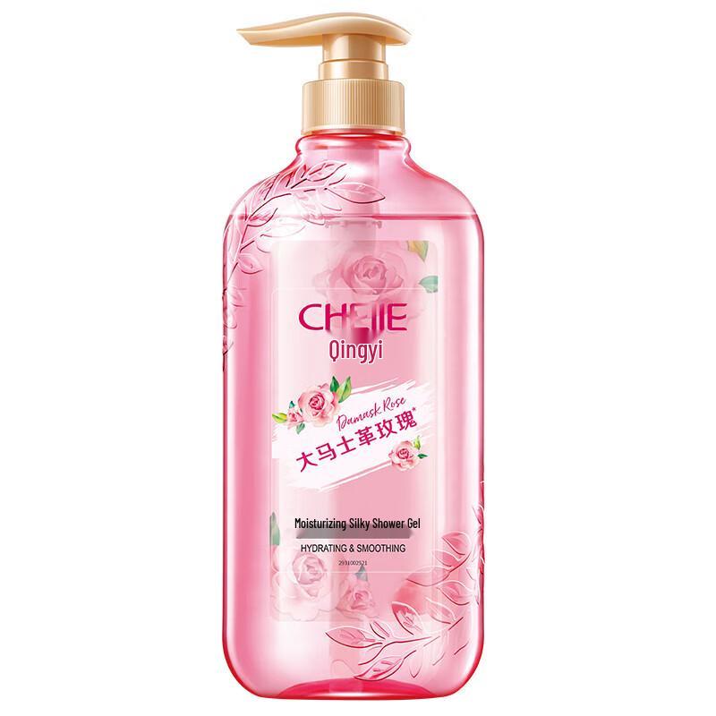 Qingyi Damascus Rose Silky Shower Gel