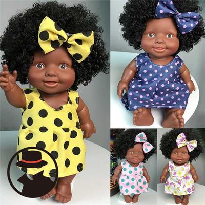 23/" Reborn Baby Doll Realistic Biracial Newborn Black African American Boy Doll