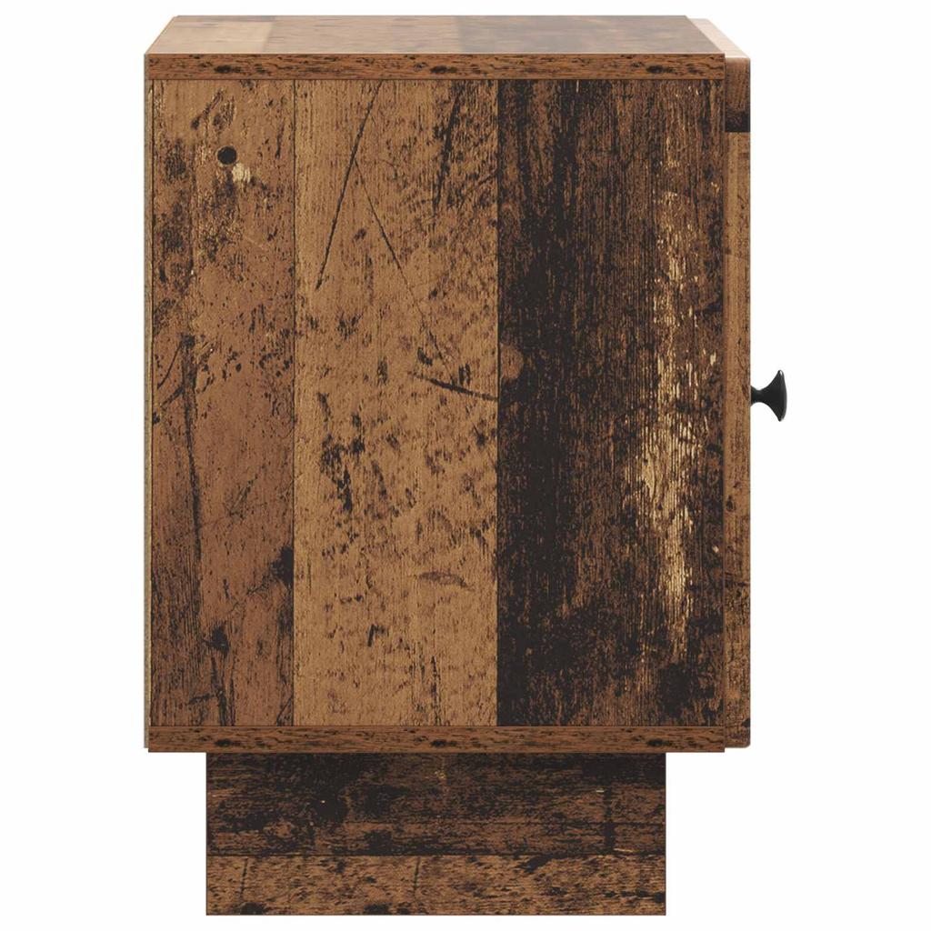 Nightstand Reclaimed Wood Look 43 x 34.5 x 50 cm Engineered Wood