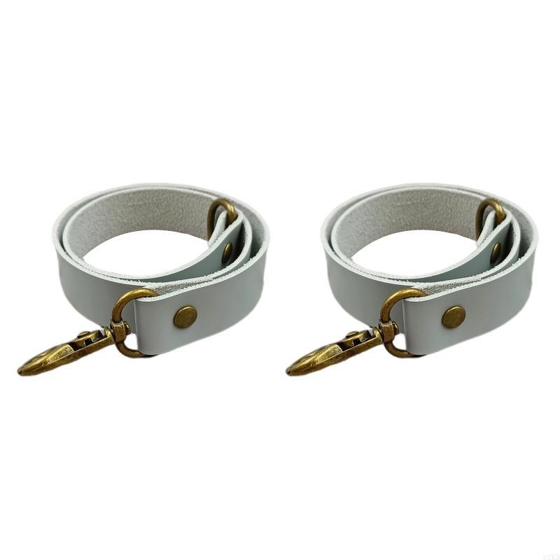 62KD Lær Gardinbånd 2 stk Lær Gardinspenne Kreativitet Gardinholder