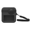 PULUZ PU454B For GoPro MAX Silicone Camera Body Protective Case with Lens Cap