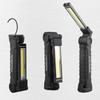 USB Rechargeable Portable COB LED Flashlight Work Light Magnetic Lanterna Hanging Lamp With Built-in Battery Lamp Torch Tool