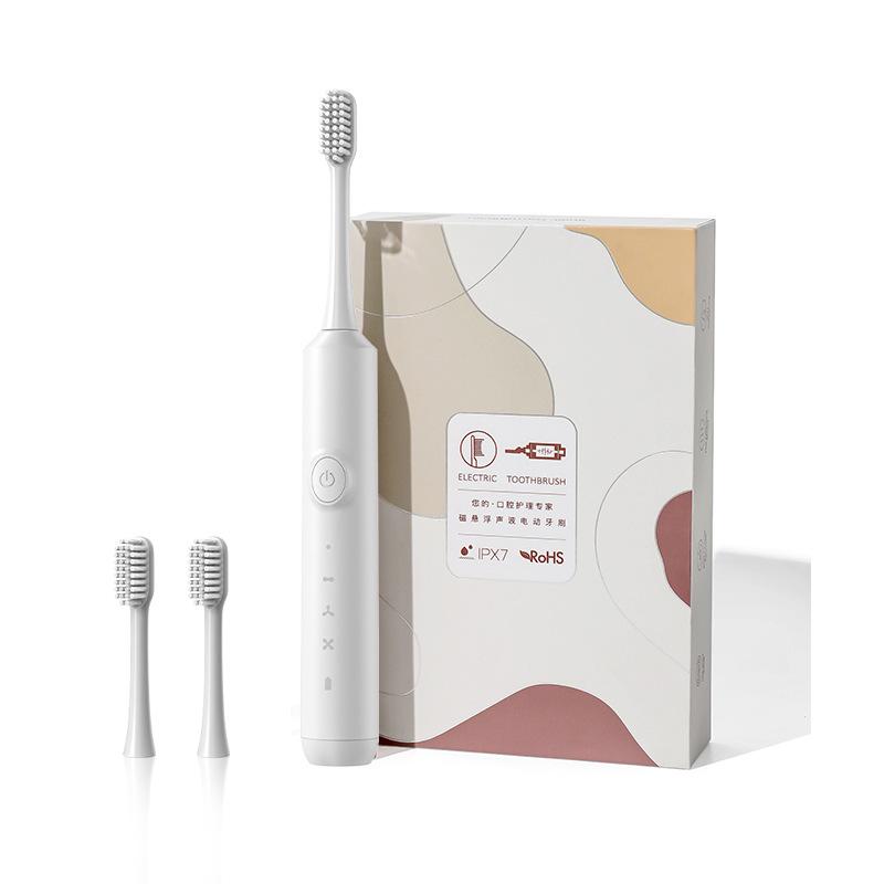 Electric Toothbrush, Rechargeable Adult Soft-bristled Waterproof Household Toothbrush