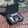 Vodotěsné pouzdro Lykus Titan MA320 Kompatibilní s DJI Air DJI Velký a flexibilní pojme až 7 položek 3S/Air 3, RC2/RC-N3, prostor, [Pouze pouzdro]