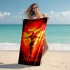 Personalized Customized Proof Beach Towel with Black Myth Wukong Game  Pattern - Soft, Absorbent, Quick-drying, Perfect Swimming, Camping&bathing